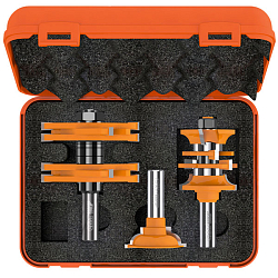 Серия 900.527. Набор концевых фрез (3 шт.) для дверной обвязки