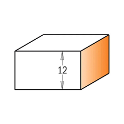 Серия 655. Фрезы пазовые врезные со сменными ножами Z2