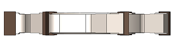 Фреза насадная с HM пластинами D=125x16 d=32 Z=6