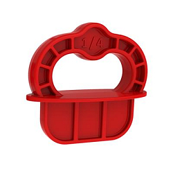 Вставки (комплект 12 шт.) для установки зазора для Deck Jig™ (красный пластик)