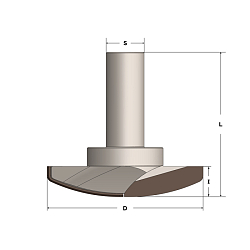 Фрезы профильные для изготовления филенки Megapolus