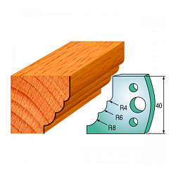 Комплект ножей профильных SP -- 40x4 мм -- (2 шт.) для фрезерных головок серий CMT 692 и 693 (690.132)