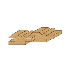 Серия 961.6. Фреза профильные "Вагонка" с нижним подшипником