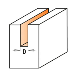 Серия 711.031. Фрезы пазовые для уплотнителя 2х-сторонние