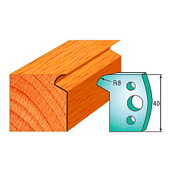Комплект ножей профильных SP -- 40x4 мм -- (2 шт.) для фрезерных головок серий CMT 692 и 693 (690.116)
