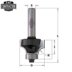 Фреза концевая CMT-contractor внутр.радиус R=3 (нижн. подш.картридж) S=8 D=18,7x10,5