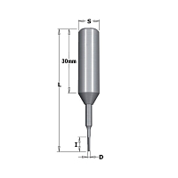 Серия 320. Свёрла для глухих отверстий HWM S=10 L=57,5 MEGAPOLUS