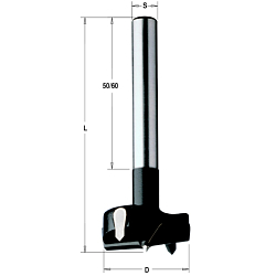 27x90 S=10x60 HW Z2 V2 сверло чашечное RH