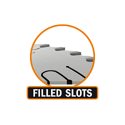 Серия 203.6. Дисковые пилы для чистого продольного пиления "под склейку" с покрытием Orange Chrome