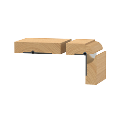 Серия 937. Фрезы галтельные с нижним подшипником