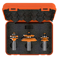 Серия 900.518-522. Набор мебельных концевых фрез (3 шт.)