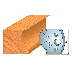 Комплект ножей профильных SP -- 40x4 мм -- (2 шт.) для фрезерных головок серий CMT 692 и 693 (690.049)