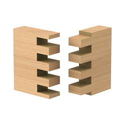 Серия 912. Фрезы пазовые прямые (длинная серия)