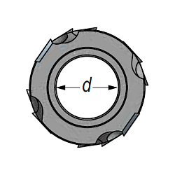 Фрезы фуговальные многоножевые с винтовым зубом Z2 "Кукуруза" HM MEGAPOLUS