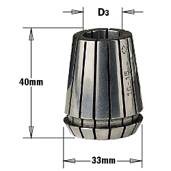 ER32 D=6,35 цанга высокоточная