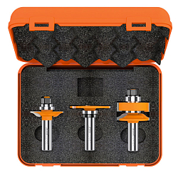 Серия 955.803. Набор концевых фрез (2 шт.) для изготовления мебельных фасадов со стеклом