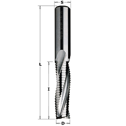Фреза спиральная верхний рез со стружколомом HWM Z3R S=12 D=12x52x100 RH