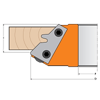 Серия 694.011. Фрезы для угловых соединений 45°