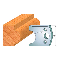 Комплект ножей профильных SP -- 40x4 мм -- (2 шт.) для фрезерных головок серий CMT 692 и 693 (690.119)