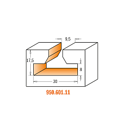 Серия 950.6. Фрезы для Т-образного паза
