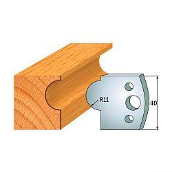 Комплект ножей профильных SP -- 40x4 мм -- (2 шт.) для фрезерных головок серий CMT 692 и 693 (690.093)