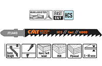 Пилки лобзиковые HCS -- 75x100 мм / шаг 4 мм -- (100 шт.) [ особо быстрое чистовое и черновое пиление древесины ]