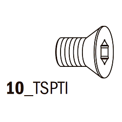 Винт M5x13x18 D=6,8 мм [ 10_TSPTI ] Torx