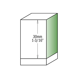 Фрезы со сменными ножами обгонные с нижним подшипником MEGAPOLUS