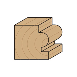 Серия 961. Фрезы профильные для закругления углов с нижним подшипником