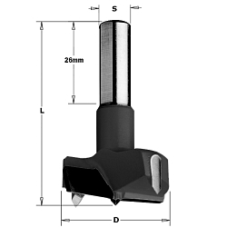 Серия 317. Свёрла чашечные HW S=10 L=57,5