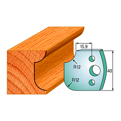 Комплект ножей профильных SP -- 40x4 мм -- (2 шт.) для фрезерных головок серий CMT 692 и 693 (690.176)