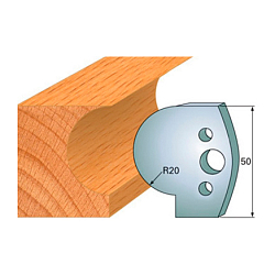 Комплект ножей профильных SP -- 50x4 мм -- (2 шт.) для фрезерных головок серий CMT 692 и 693 (690.562)