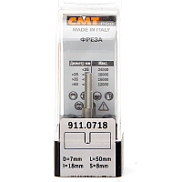 Серия 911. Фрезы пазовые прямые (короткая серия) PRO