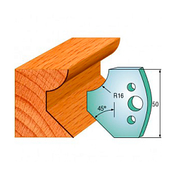 Комплект ножей профильных SP -- 50x4 мм -- (2 шт.) для фрезерных головок серий CMT 692 и 693 (690.569)