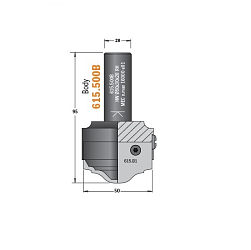Корпус фрезы набора 615.004.01 (профиль B)