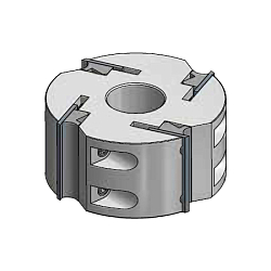 Фреза насадная строгальная  D=125 B=40 I=80 Z=4