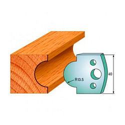 Комплект ножей профильных SP -- 40x4 мм -- (2 шт.) для фрезерных головок серий CMT 692 и 693 (690.118)