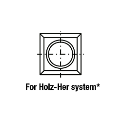 14.0x14.0x1.2 нож сменный HWM 30° квадратный -- T08MF [ универсальное применение ] для Holz-Her 