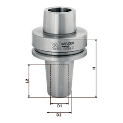 Термопатрон HSK63F высокоточный D1=25 L2=52 мм