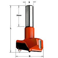 Серия 317. Свёрла чашечные HW S=10 L=57,5
