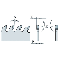 Серия 240. Дисковые пилы пазовые индустриальные