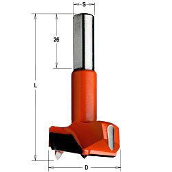 22x70 S=10x26 HW Z2 V2 сверло чашечное для присадочного станка LH
