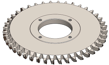 Дробилка алмазная S-System 250х13х80 Z=36+6 H=6 RH