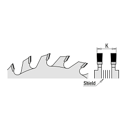 Алмазные подрезные дисковые пилы составные MEGAPOLUS