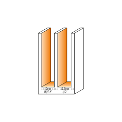 Серия 651-652. Фрезы пазовые прямые со сменным ножом Z1