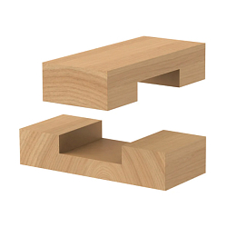 Серия 911. Фрезы пазовые прямые (короткая серия) PRO