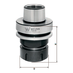 Патроны высокоточные HSK-F63 для цанг ER32 / ER40 Wirutex
