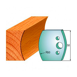 Комплект ножей профильных SP -- 50x4 мм -- (2 шт.) для фрезерных головок серий CMT 692 и 693 (690.560)