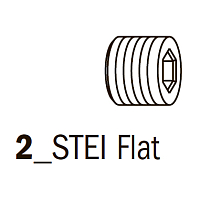 Винты CMT. Тип 2 [ STEI Flat ]