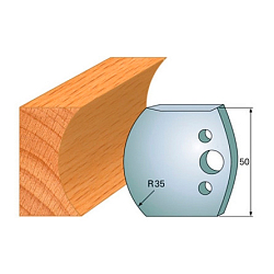 Комплект ножей профильных SP -- 50x4 мм -- (2 шт.) для фрезерных головок серий CMT 692 и 693 (690.545)